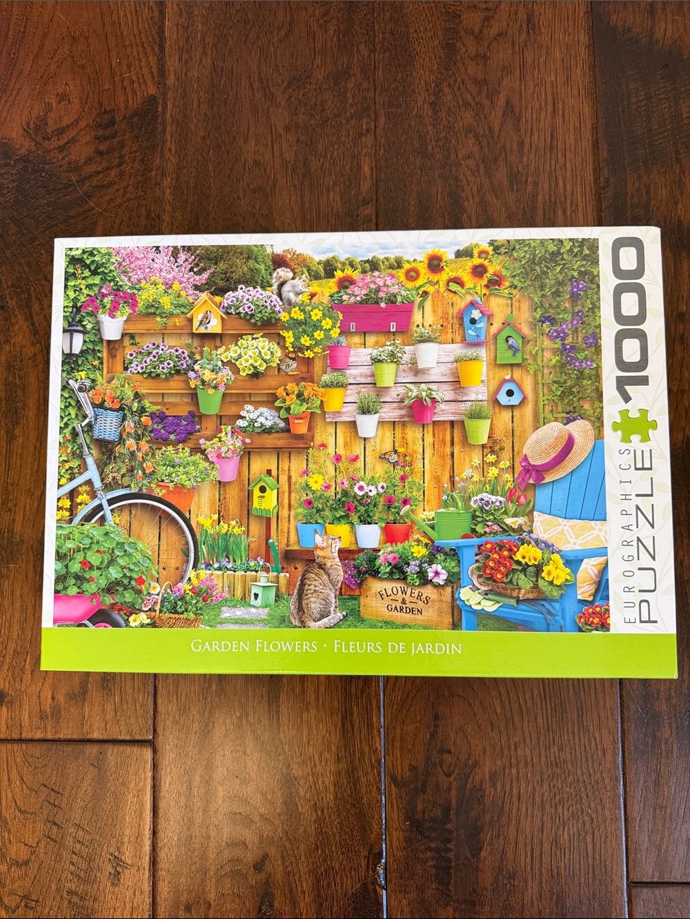 EUROGRAPHICS Garden Flowers 1000-Piece Jigsaw Puzzle
